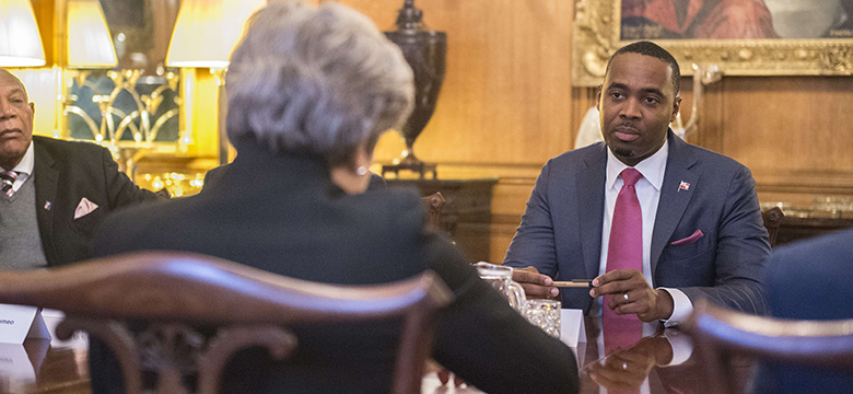 Premier Burt and OT leaders meet with UK Prime Minister