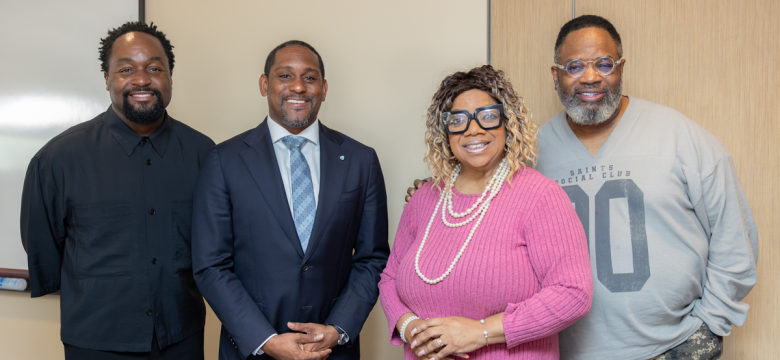 Ministry Meets with Bishop Hezekiah Walker